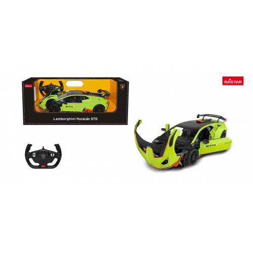 R/C auto 1:14 Lamborghini Huracan STO Green RASTAR