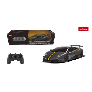 Rádiové auto 1:24 Murcielago LP670-4 Superveloce šedé RASTAR