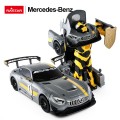 Auto/Robot 2v1 R/C 1:14 Mercedes-AMG GT3 šedý RASTAR