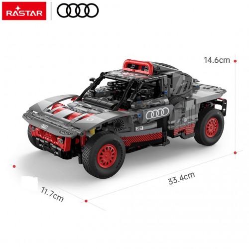 Autodíly 1:14 Audi RS Q e-tron šedé barvy RASTAR