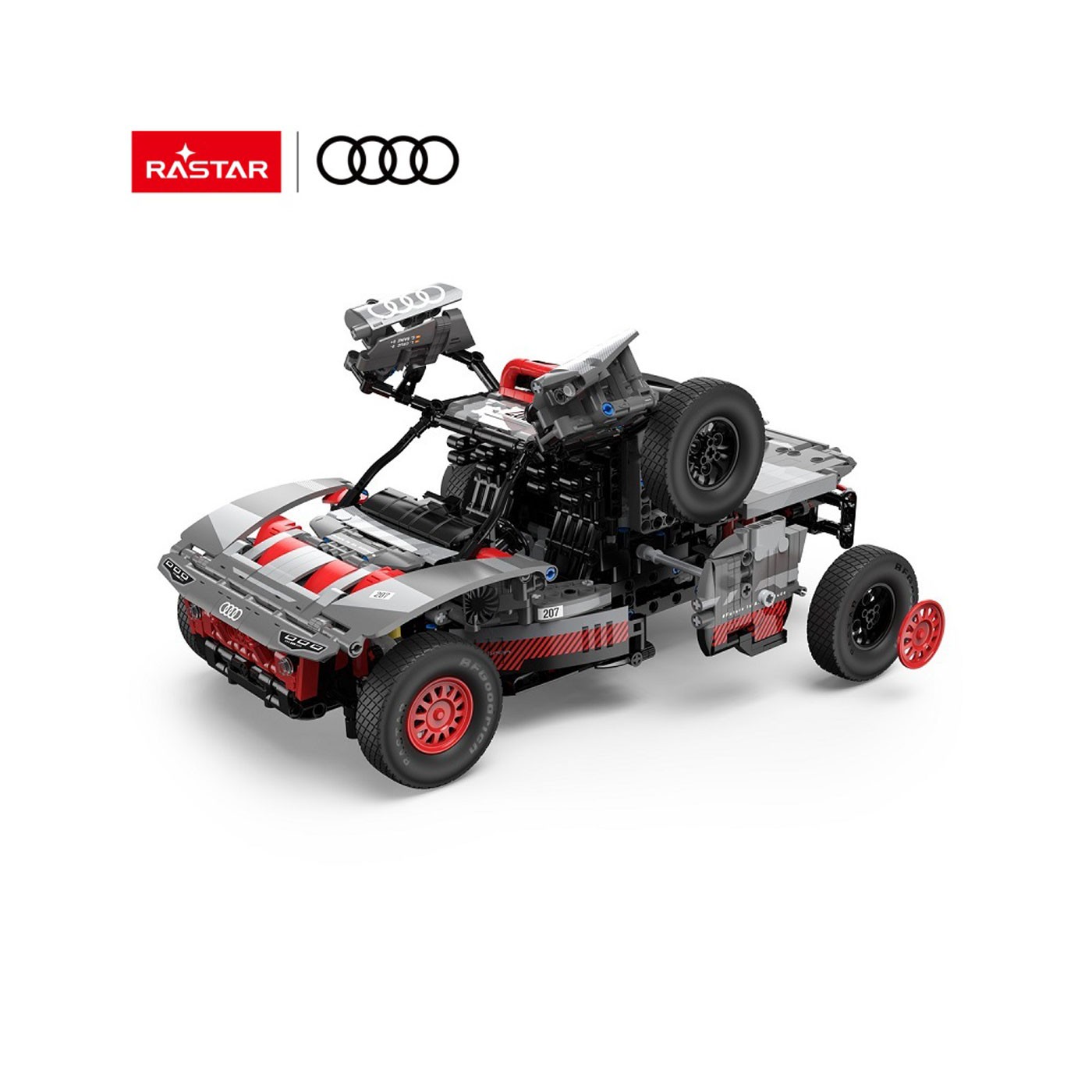 Autodíly 1:14 Audi RS Q e-tron šedé barvy RASTAR