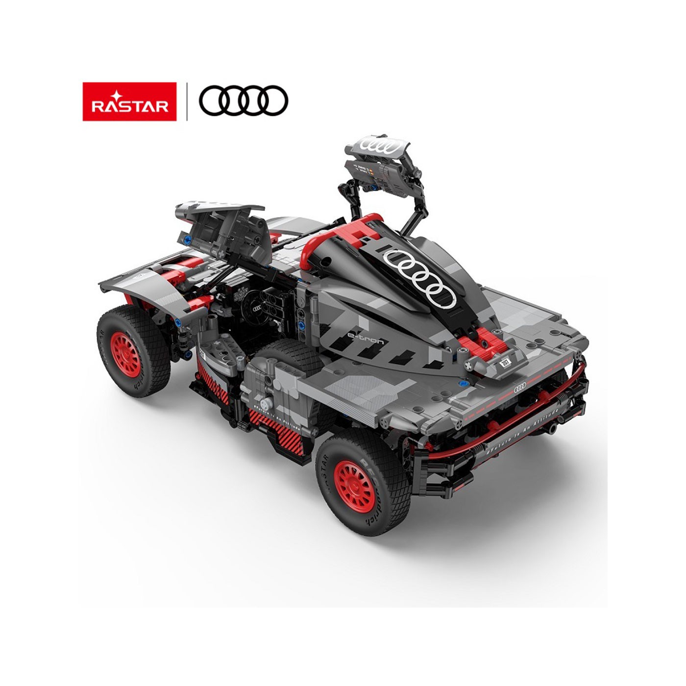 Autodíly 1:14 Audi RS Q e-tron šedé barvy RASTAR