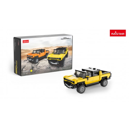 Autobloky 1:30 Hummer EV Žlutý RASTAR