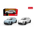 Kovové auto 1:43 Porsche Macan bílé barvy RASTAR