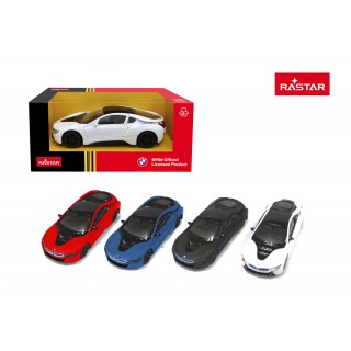 Metal Car 1:43 BMW i8 Blue RASTAR
