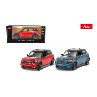 Kovové auto 1:24 MINI Countryman modré RASTAR