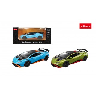 Metal Car 1:32 Lamborghini Huracan STO Blue RASTAR
