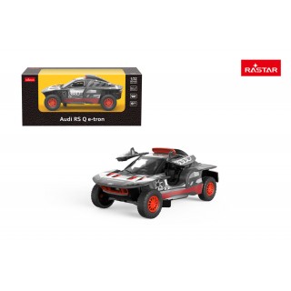 Kovové auto 1:32 AUDI RS Q e-tron šedé RASTAR