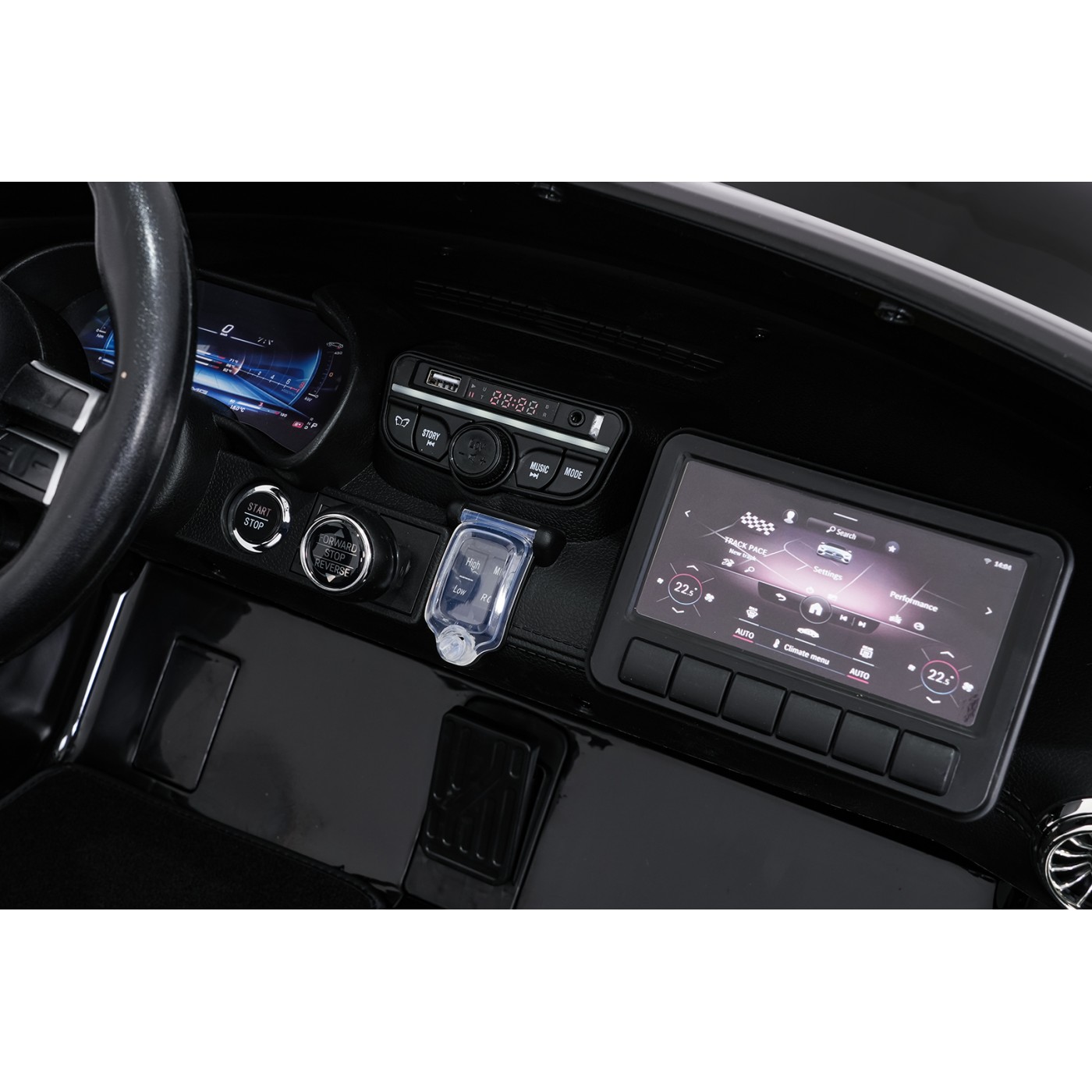 Vozidlo Mercedes Benz GT63 AMG černé
