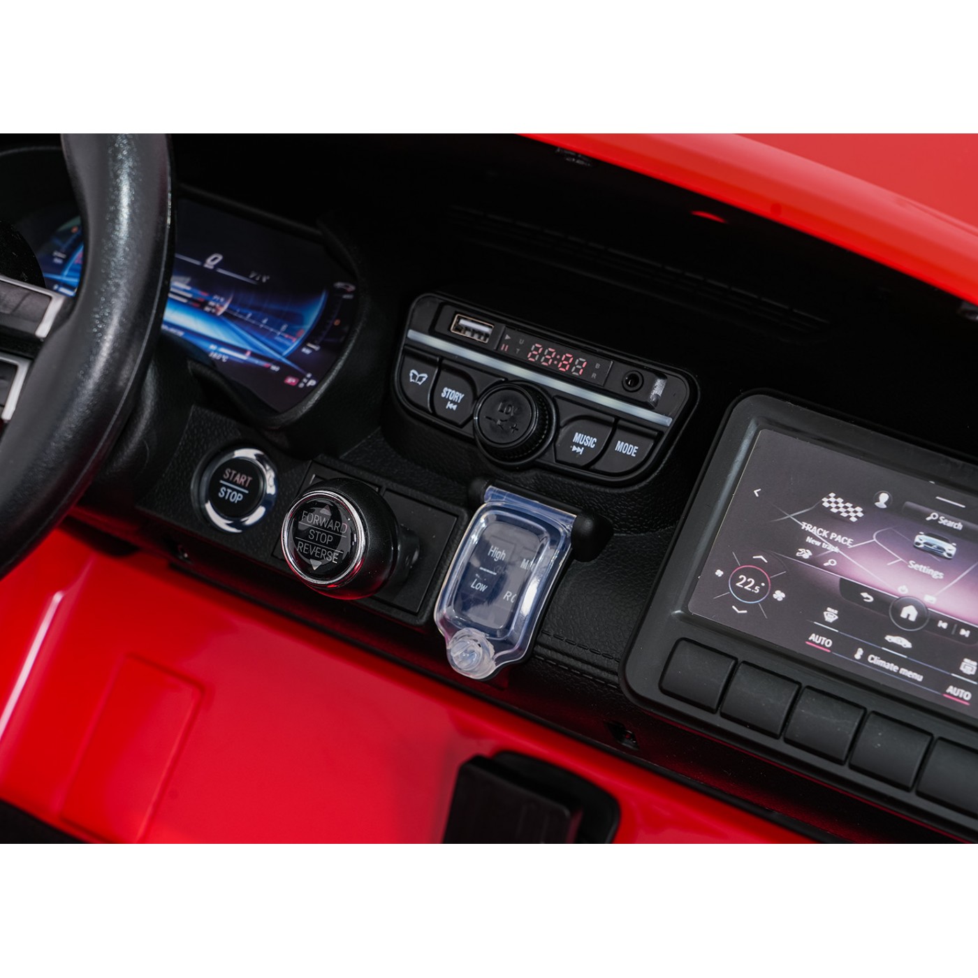 Vozidlo Mercedes Benz GT63 AMG Červená