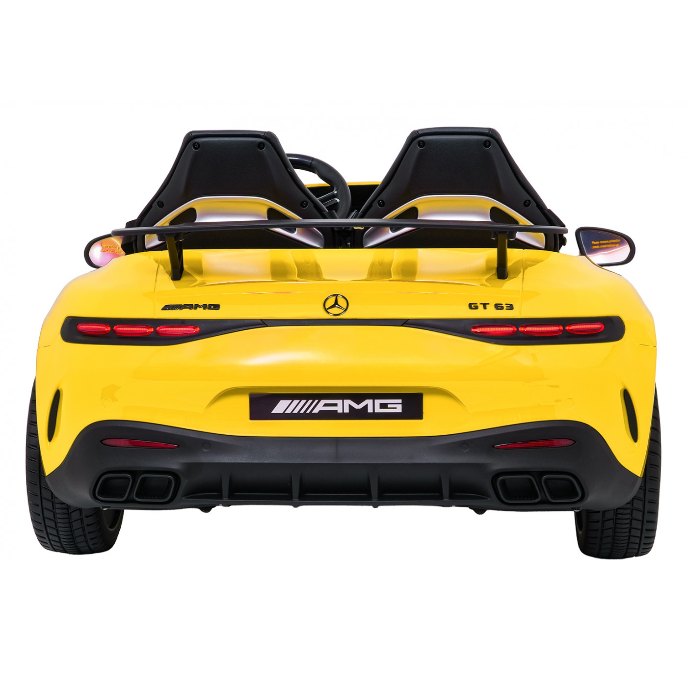 Vozidlo Mercedes Benz GT63 AMG žluté