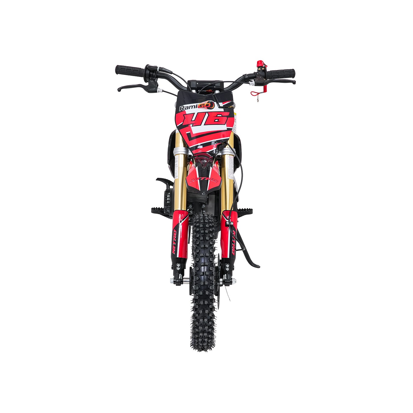 Spalovací motor vozidla NITRO 60cc červený