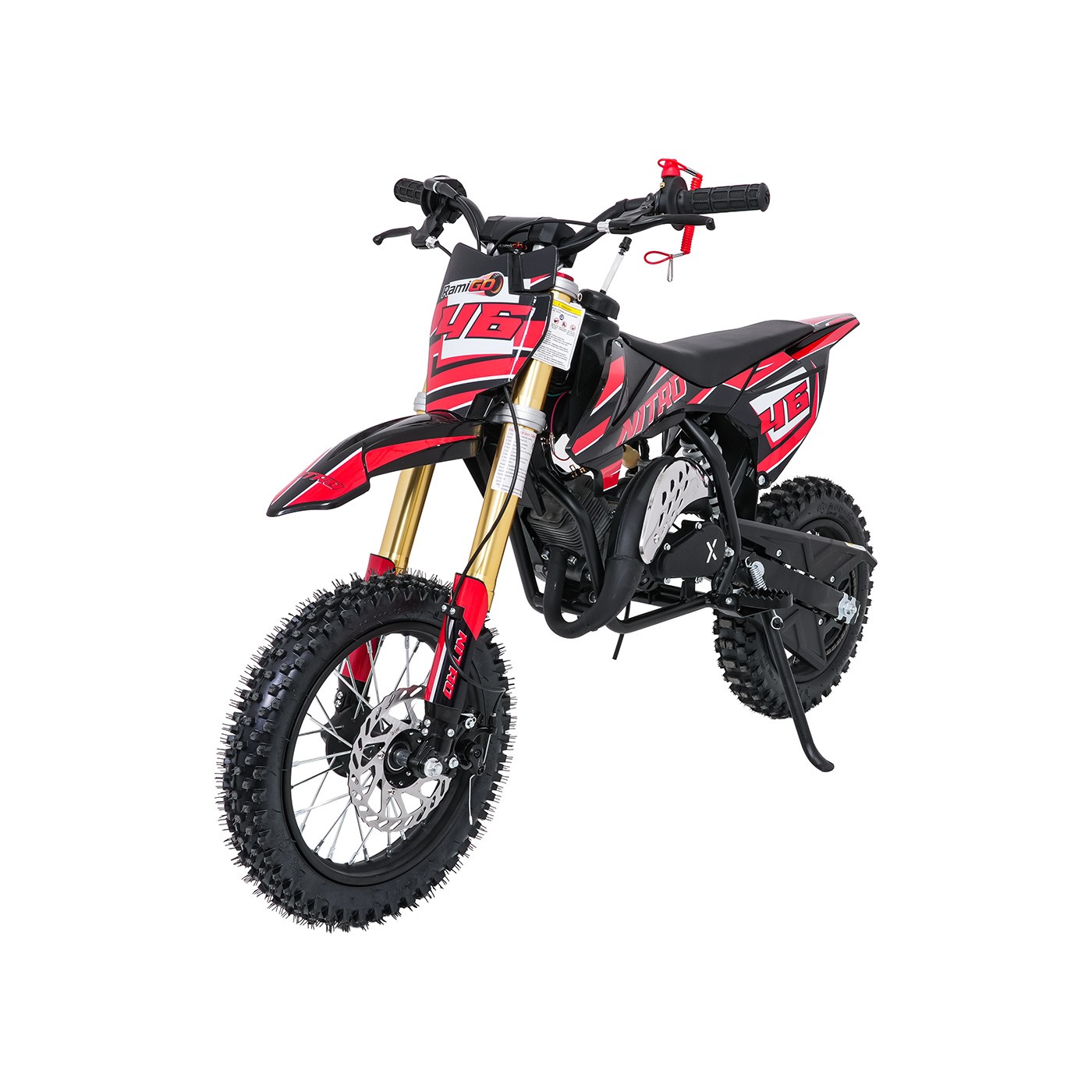 Spalovací motor vozidla NITRO 60cc červený
