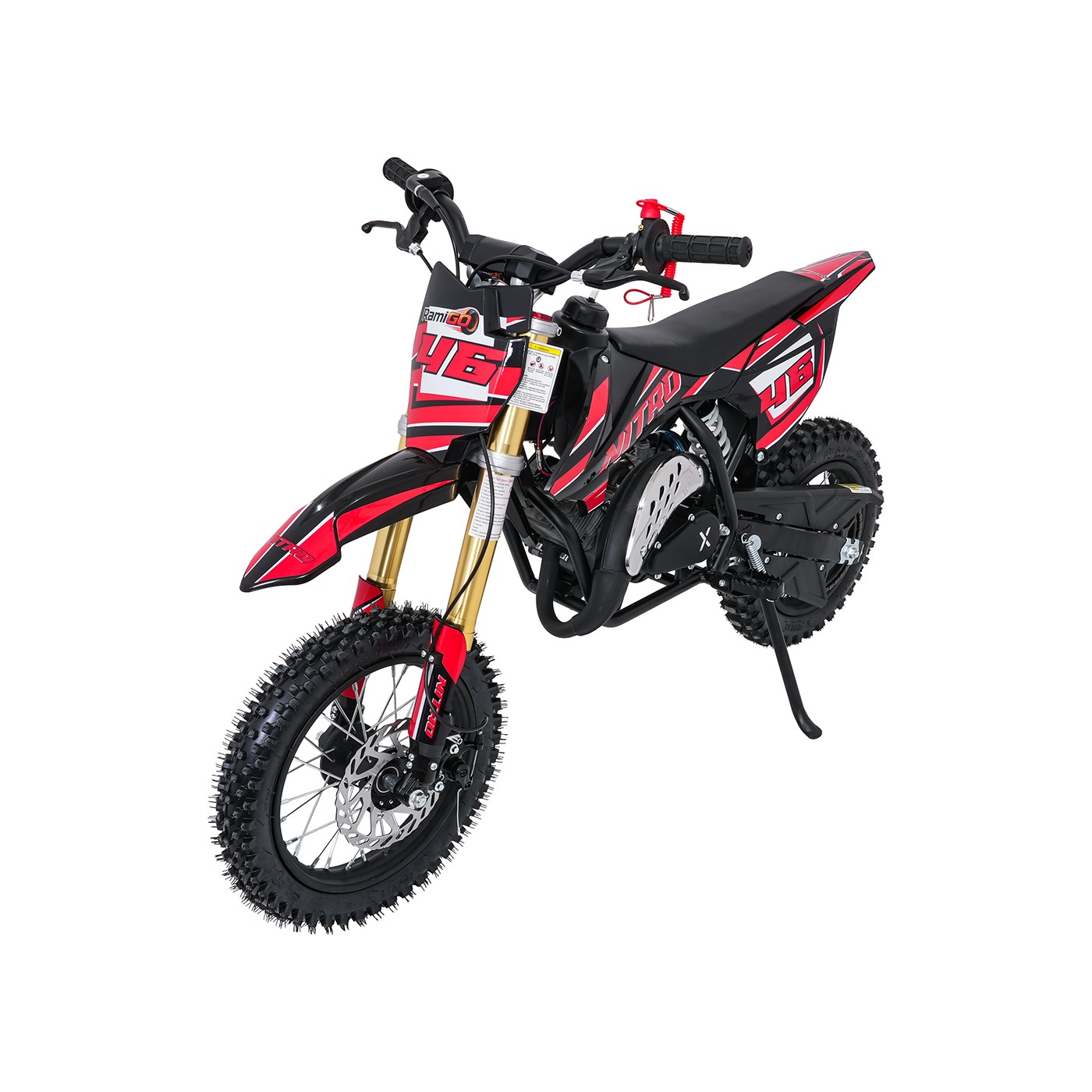 Spalovací motor vozidla NITRO 60cc červený