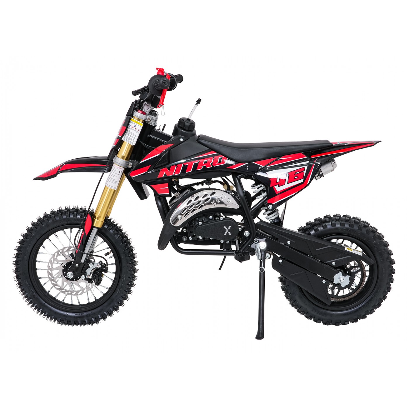 Spalovací motor vozidla NITRO 60cc červený