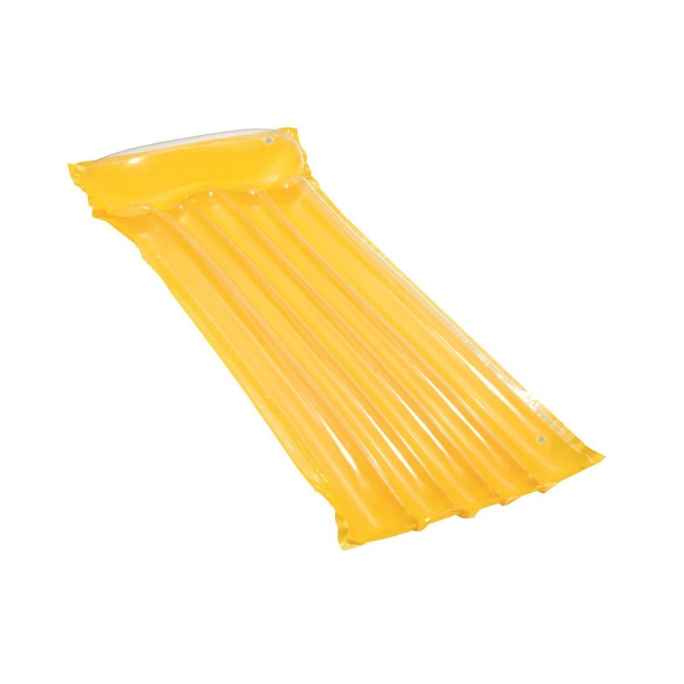 Barevná plážová matrace BESTWAY 183 x 76 cm žlutá