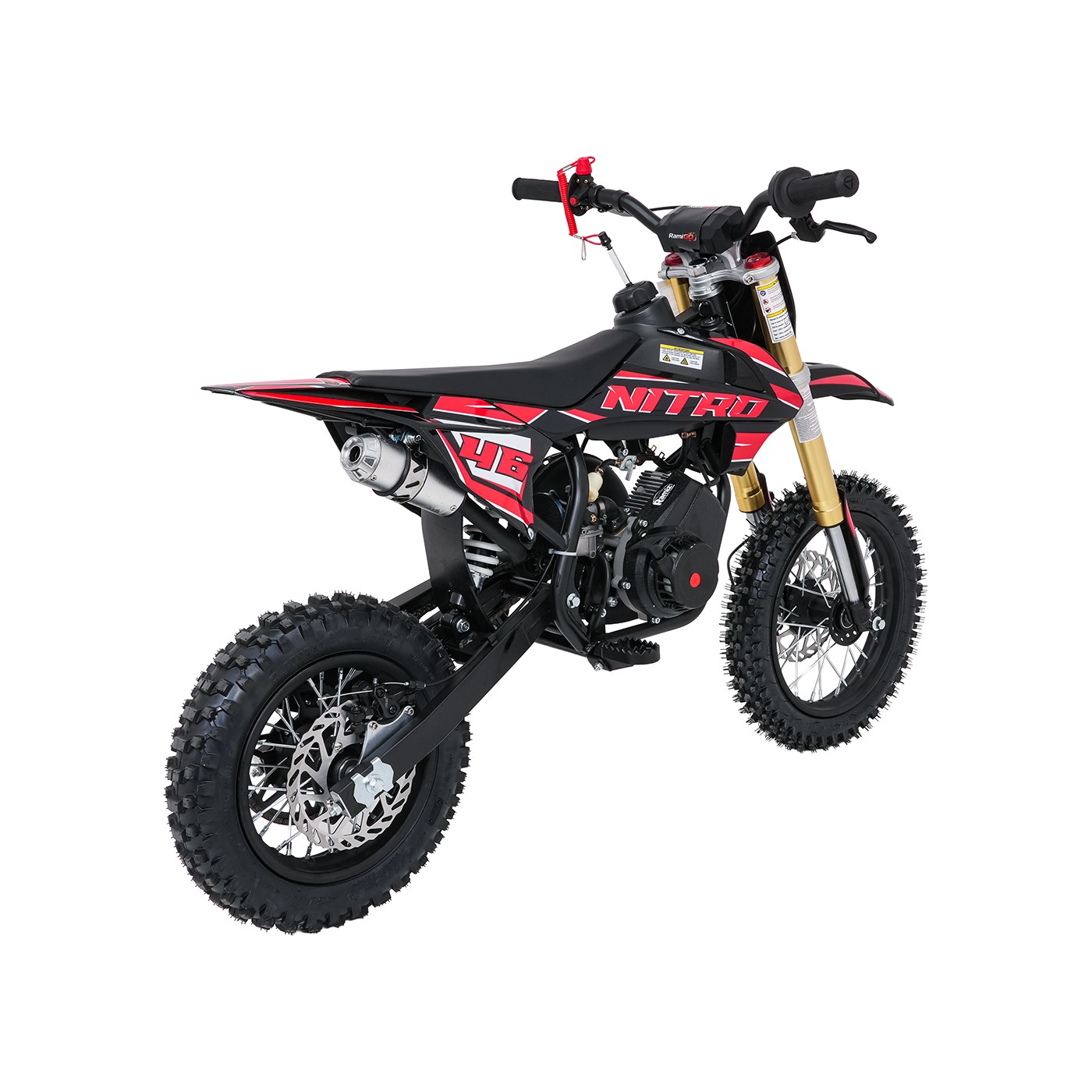 Spalovací motor vozidla NITRO 60cc červený