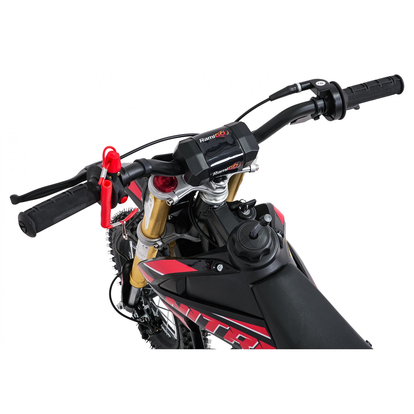 Spalovací motor vozidla NITRO 60cc červený