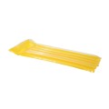 Barevná plážová matrace BESTWAY 183 x 76 cm žlutá