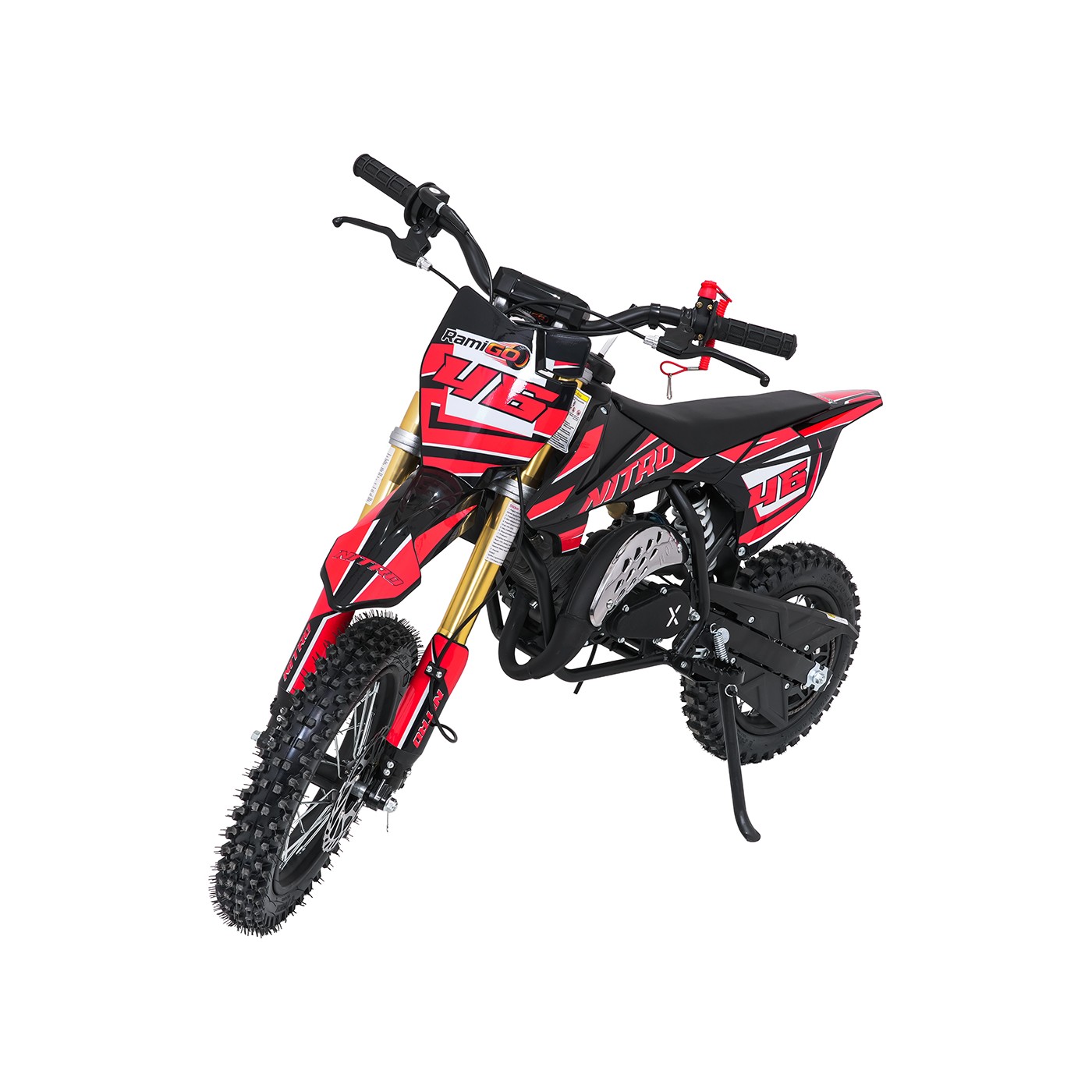 Spalovací motor vozidla NITRO 60cc červený