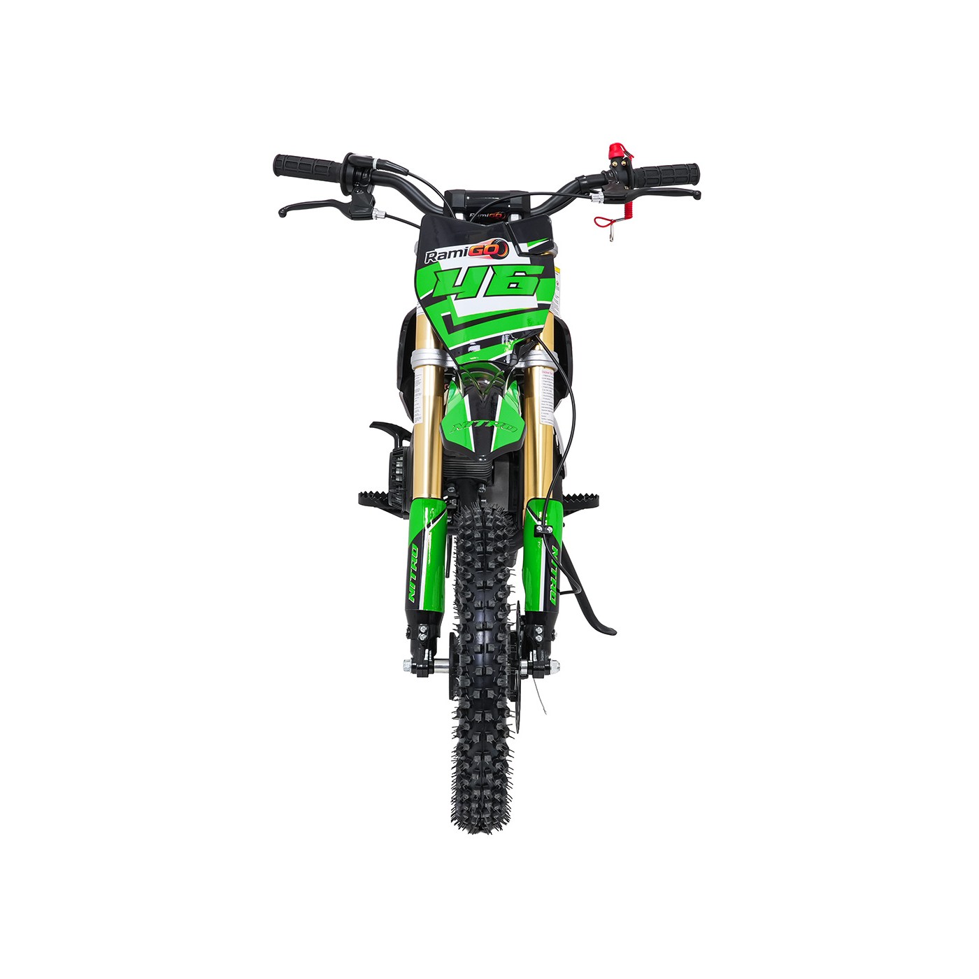 Vozidlo NITRO 60cc zelený spalovací motor
