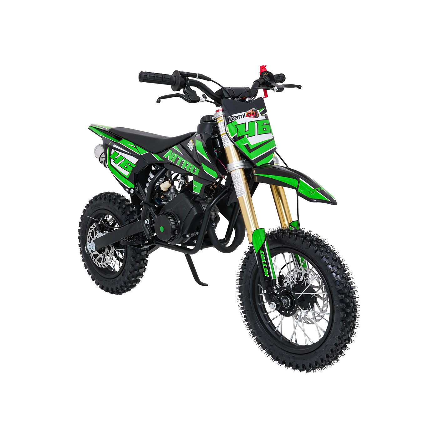 Vozidlo NITRO 60cc zelený spalovací motor