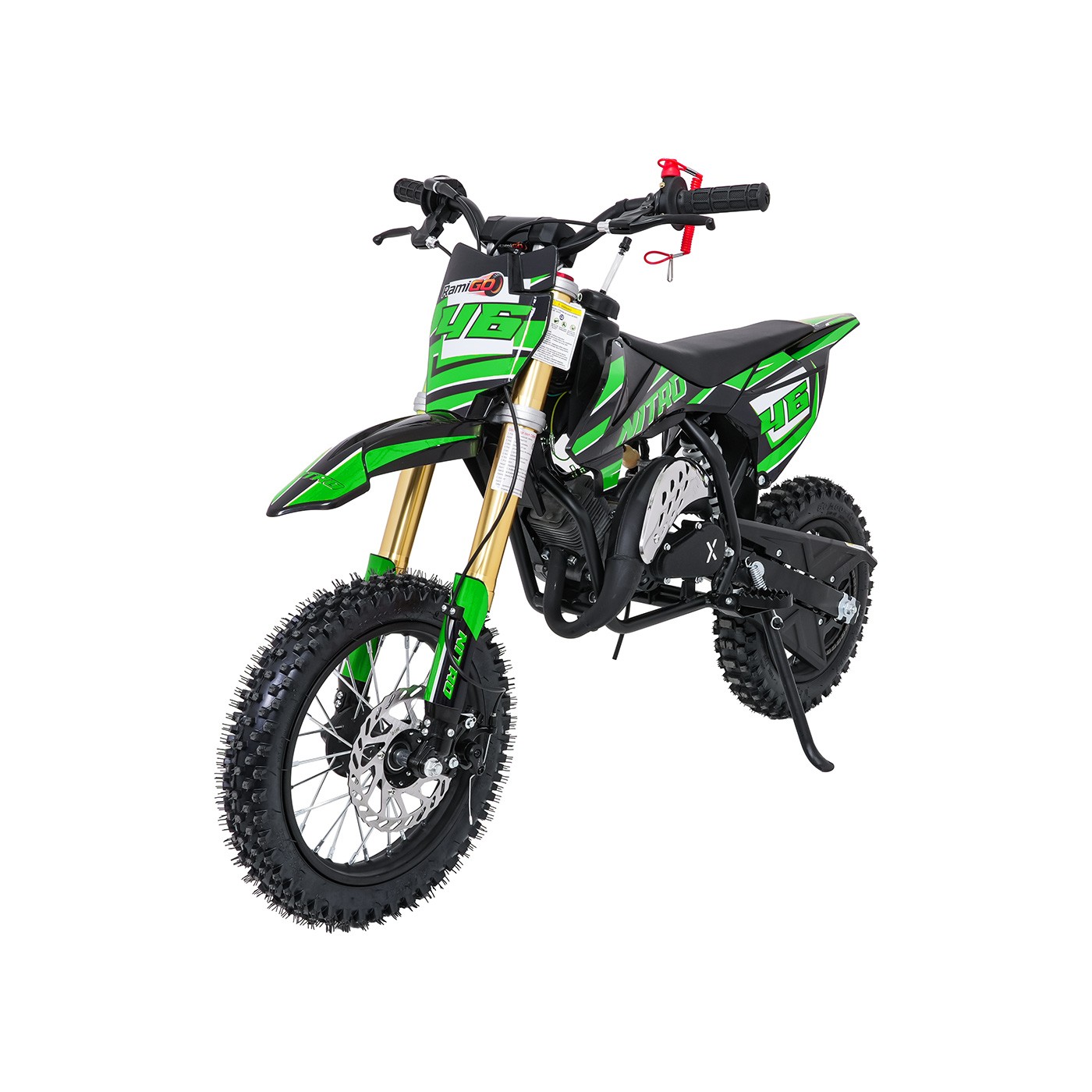Vozidlo NITRO 60cc zelený spalovací motor