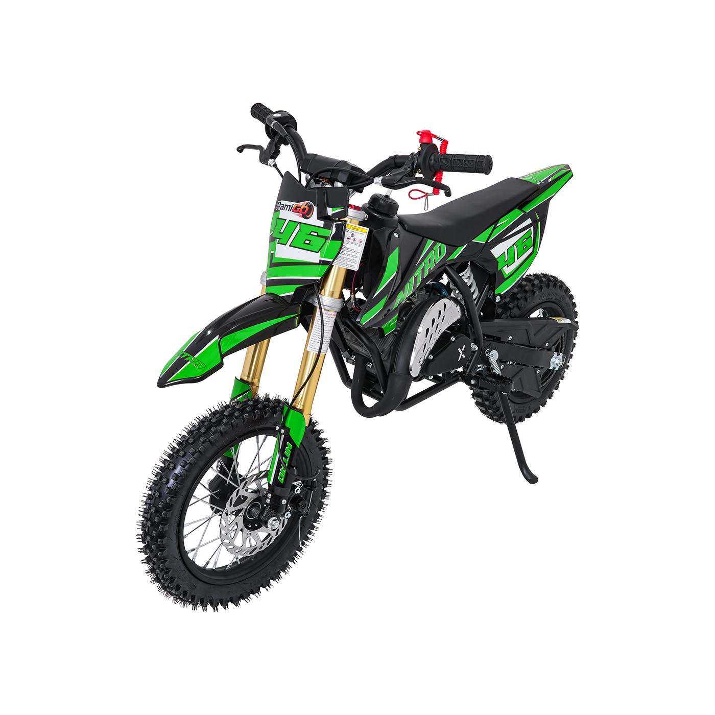 Vozidlo NITRO 60cc zelený spalovací motor