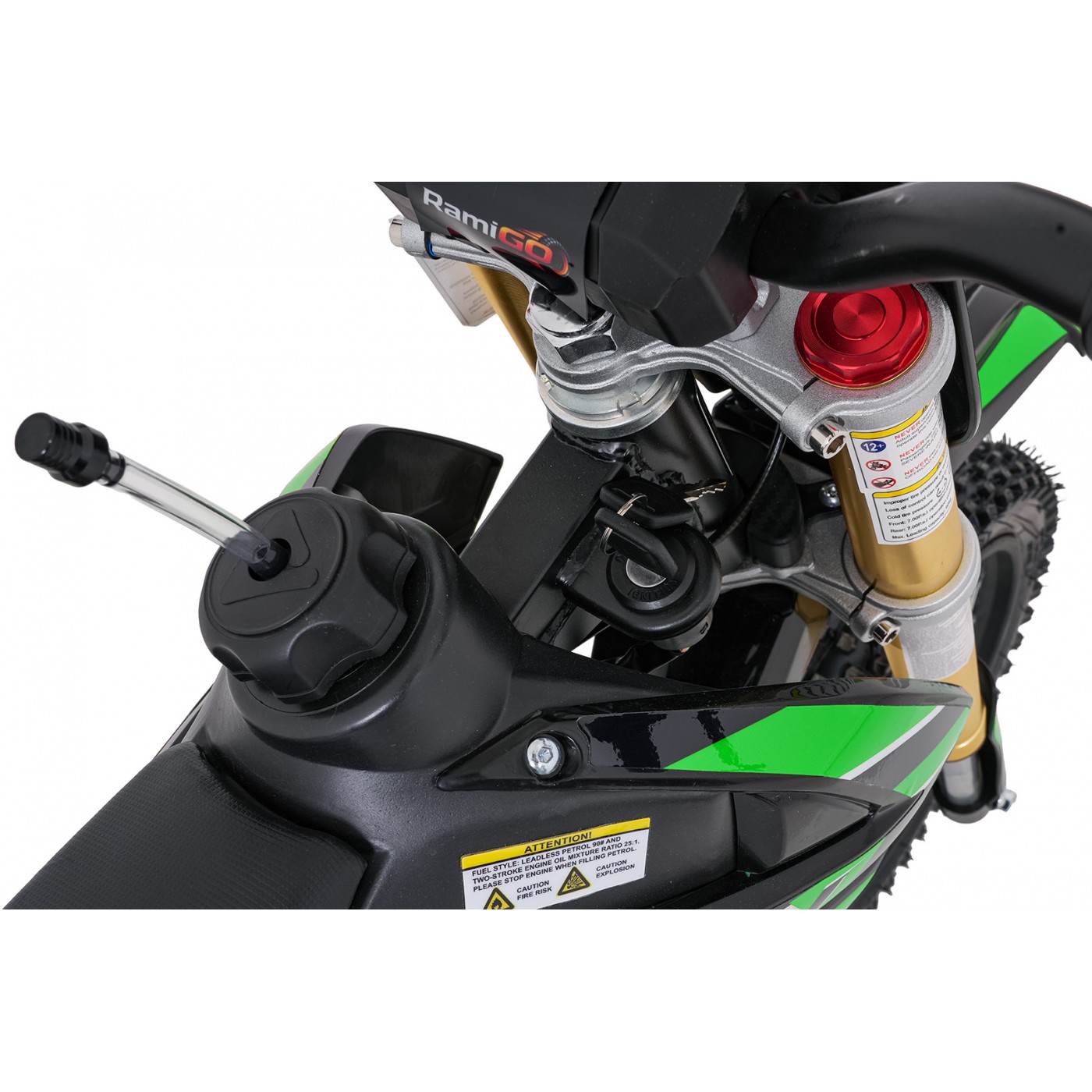 Vozidlo NITRO 60cc zelený spalovací motor