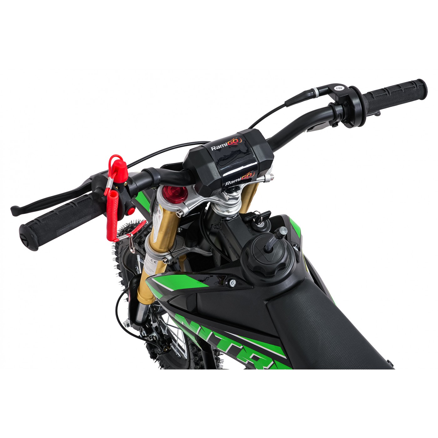 Vozidlo NITRO 60cc zelený spalovací motor