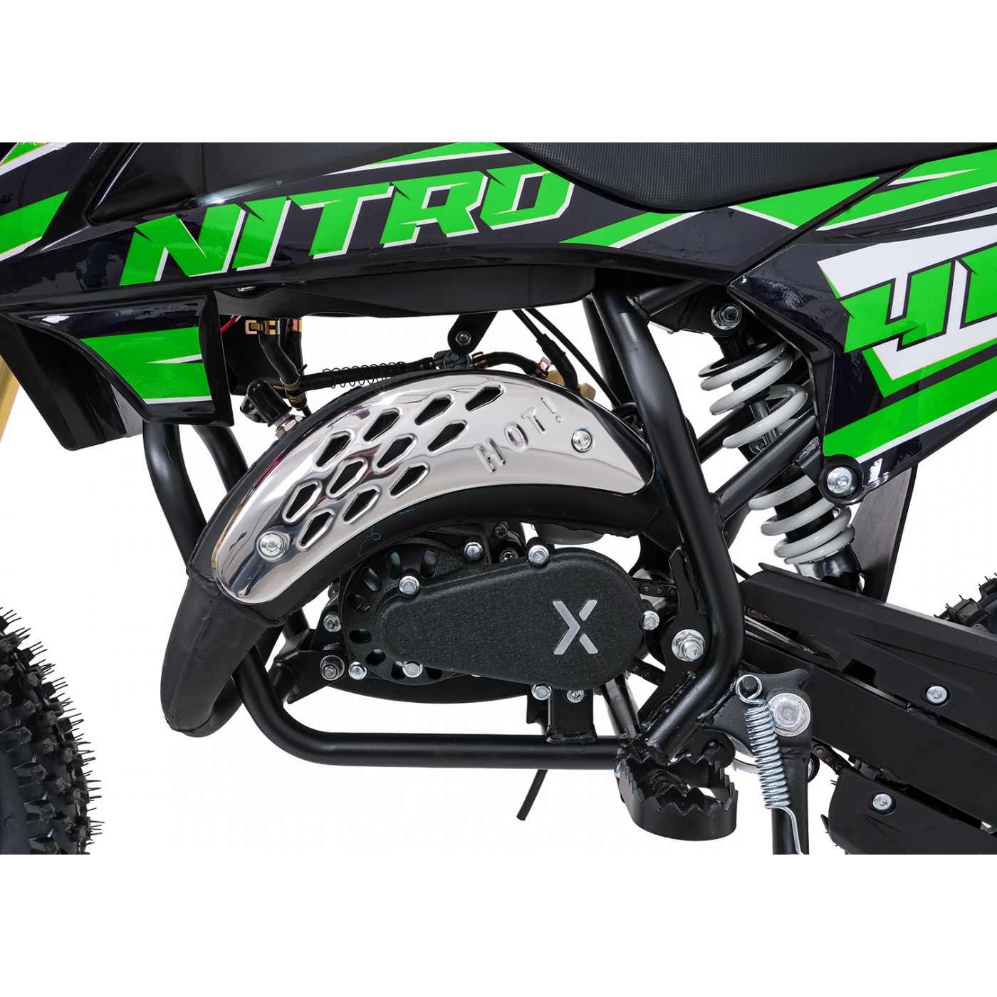 Vozidlo NITRO 60cc zelený spalovací motor