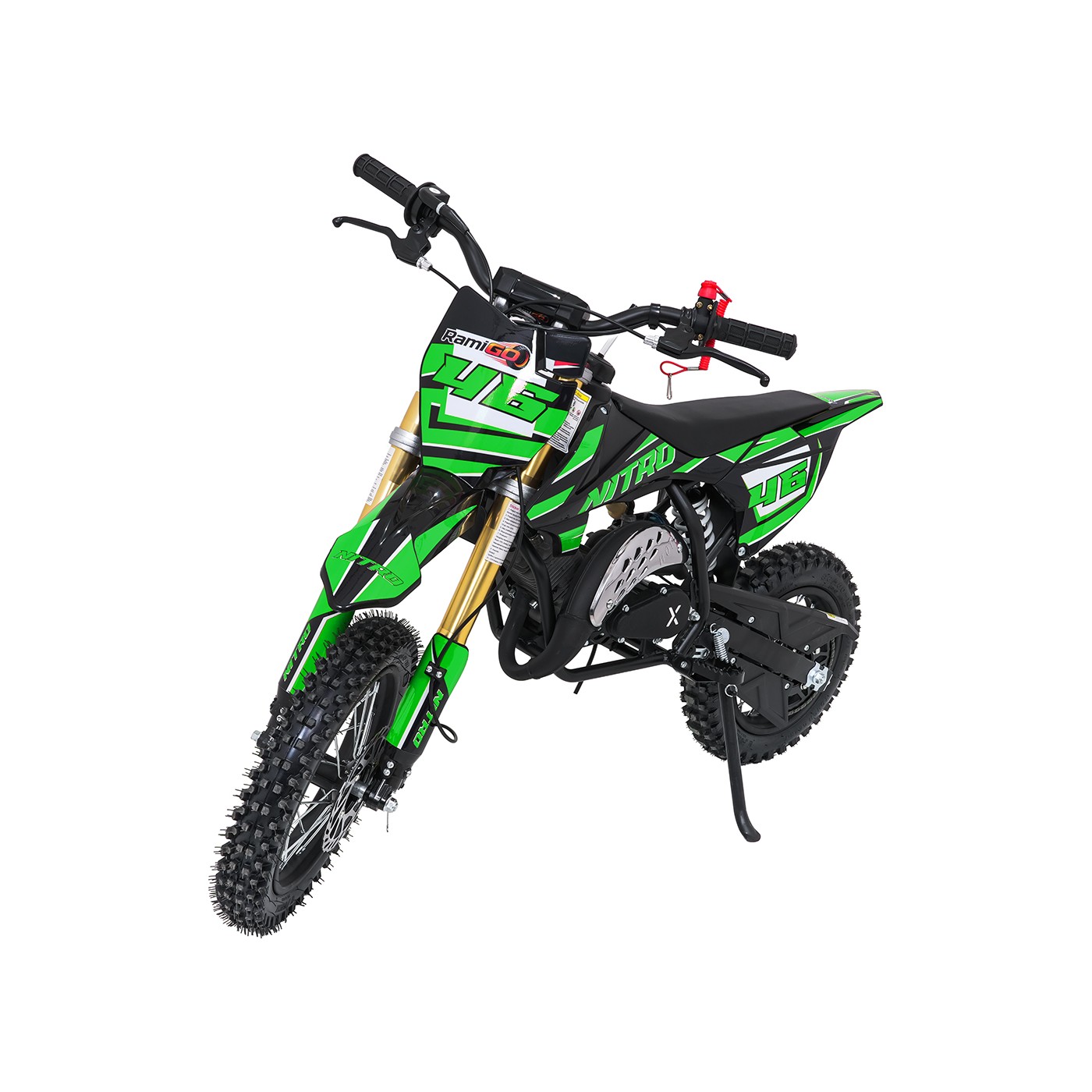 Vozidlo NITRO 60cc zelený spalovací motor