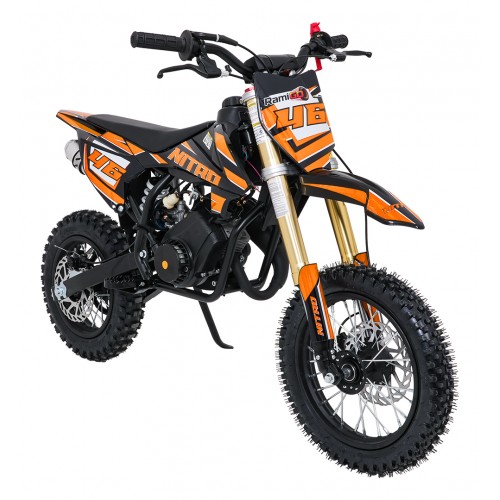 Spalovací motor NITRO 60cc oranžové barvy pro vozidla