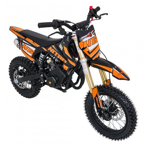 Spalovací motor NITRO 60cc oranžové barvy pro vozidla