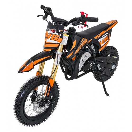 Spalovací motor NITRO 60cc oranžové barvy pro vozidla
