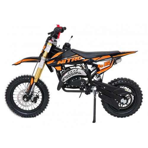 Spalovací motor NITRO 60cc oranžové barvy pro vozidla