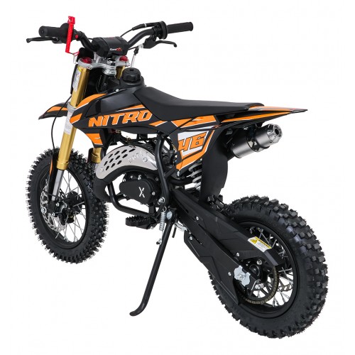 Spalovací motor NITRO 60cc oranžové barvy pro vozidla
