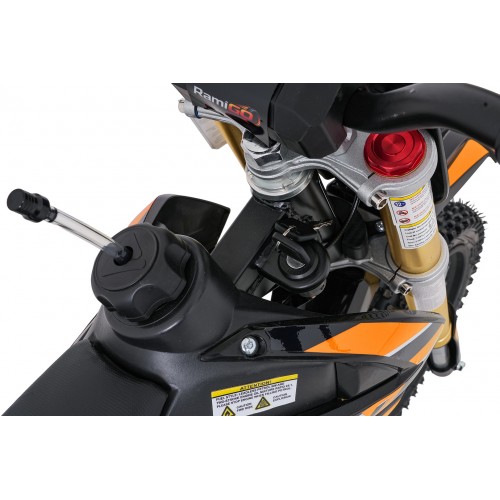 Spalovací motor NITRO 60cc oranžové barvy pro vozidla