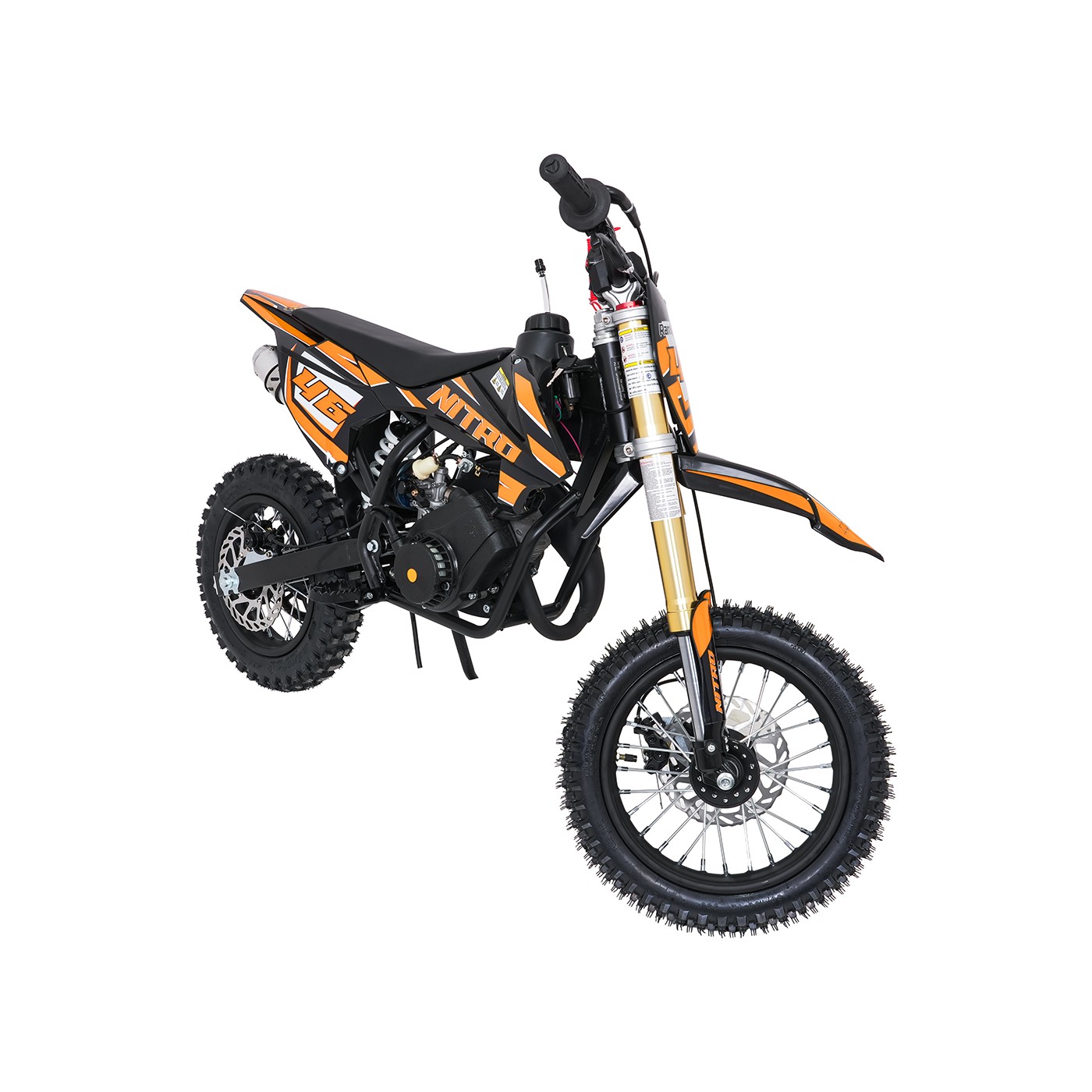 Spalovací motor NITRO 60cc oranžové barvy pro vozidla