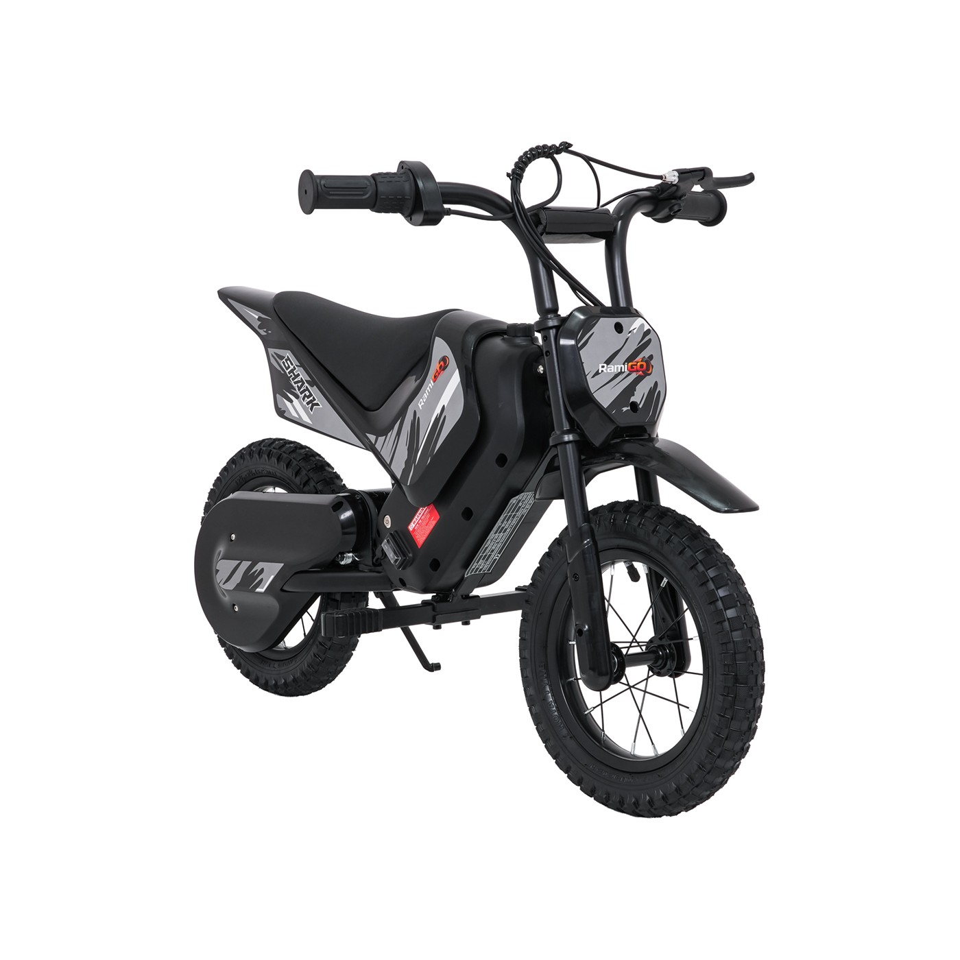 Elektrické motorové vozidlo SHARK, černé