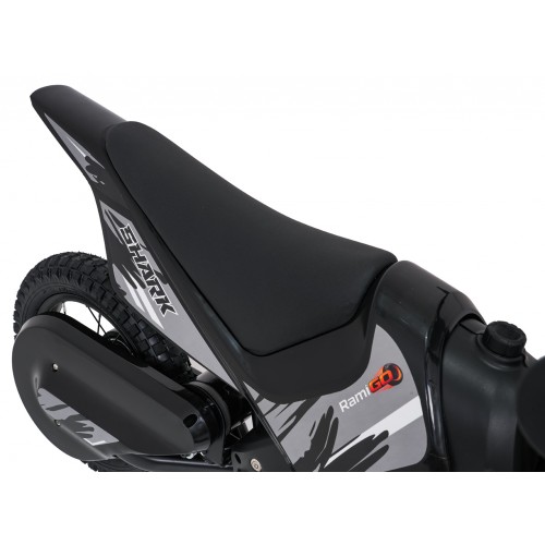 Elektrické motorové vozidlo SHARK, černé