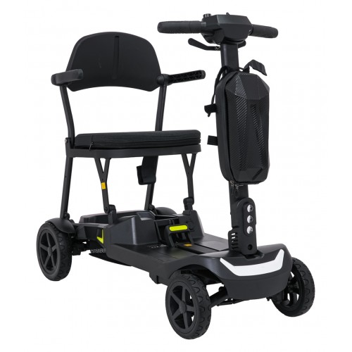Elektrická koloběžka SeniorStar Black pro seniory na čtyřech kolech