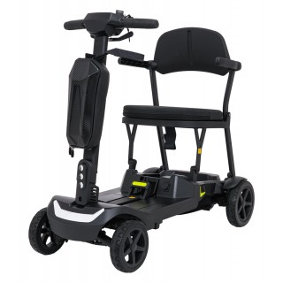 Elektrická koloběžka SeniorStar Black pro seniory na čtyřech kolech