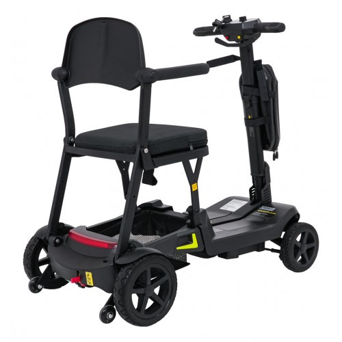 Elektrická koloběžka SeniorStar Black pro seniory na čtyřech kolech