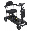 Elektrická koloběžka SeniorStar Black pro seniory na čtyřech kolech