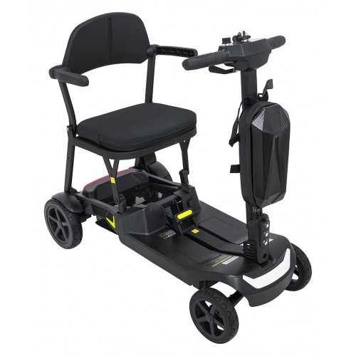 Elektrická koloběžka SeniorStar Black pro seniory na čtyřech kolech