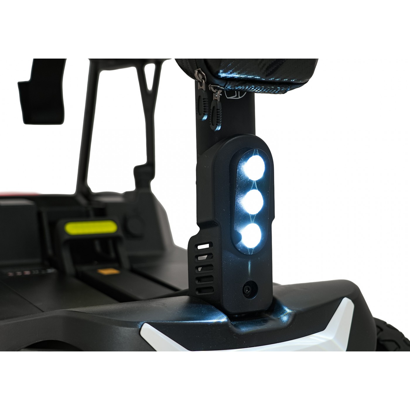Elektrická koloběžka SeniorStar Black pro seniory na čtyřech kolech