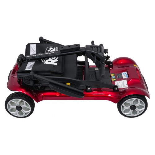 Elektrická koloběžka EasyGo Red pro seniory na čtyřech kolech