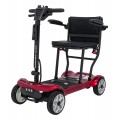 Elektrická koloběžka EasyGo Red pro seniory na čtyřech kolech