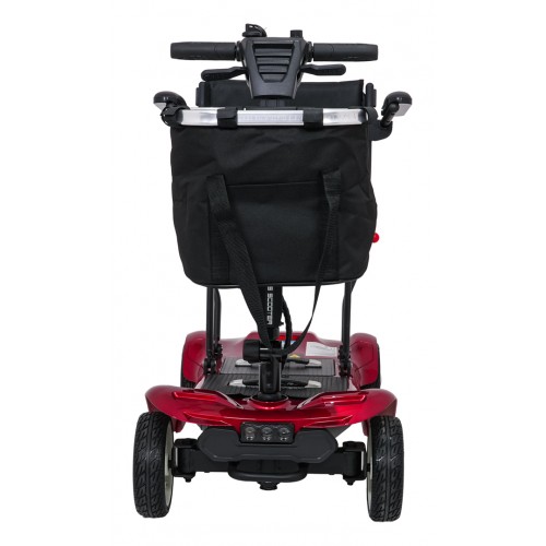 Elektrická koloběžka EasyGo Red pro seniory na čtyřech kolech